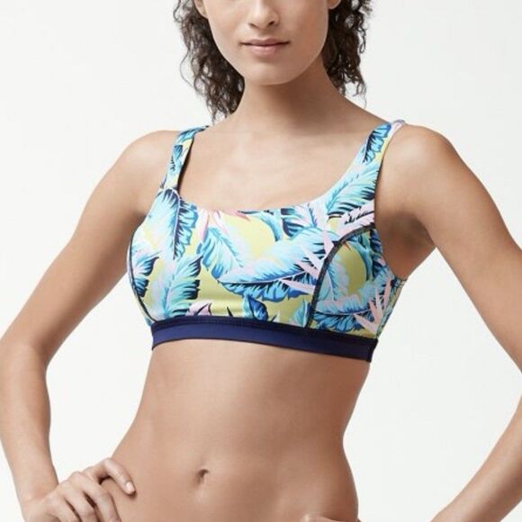 Tommy Bahama Other - Tommy Bahama Sz S IslandActive Palms Of Paradise Sports Bra Swimming Top